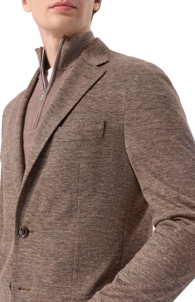 Пиджак изо льна и хлопка ANDREA CAMPAGNA, арт. BIELLA/MULTILIN0 17717, фото 5