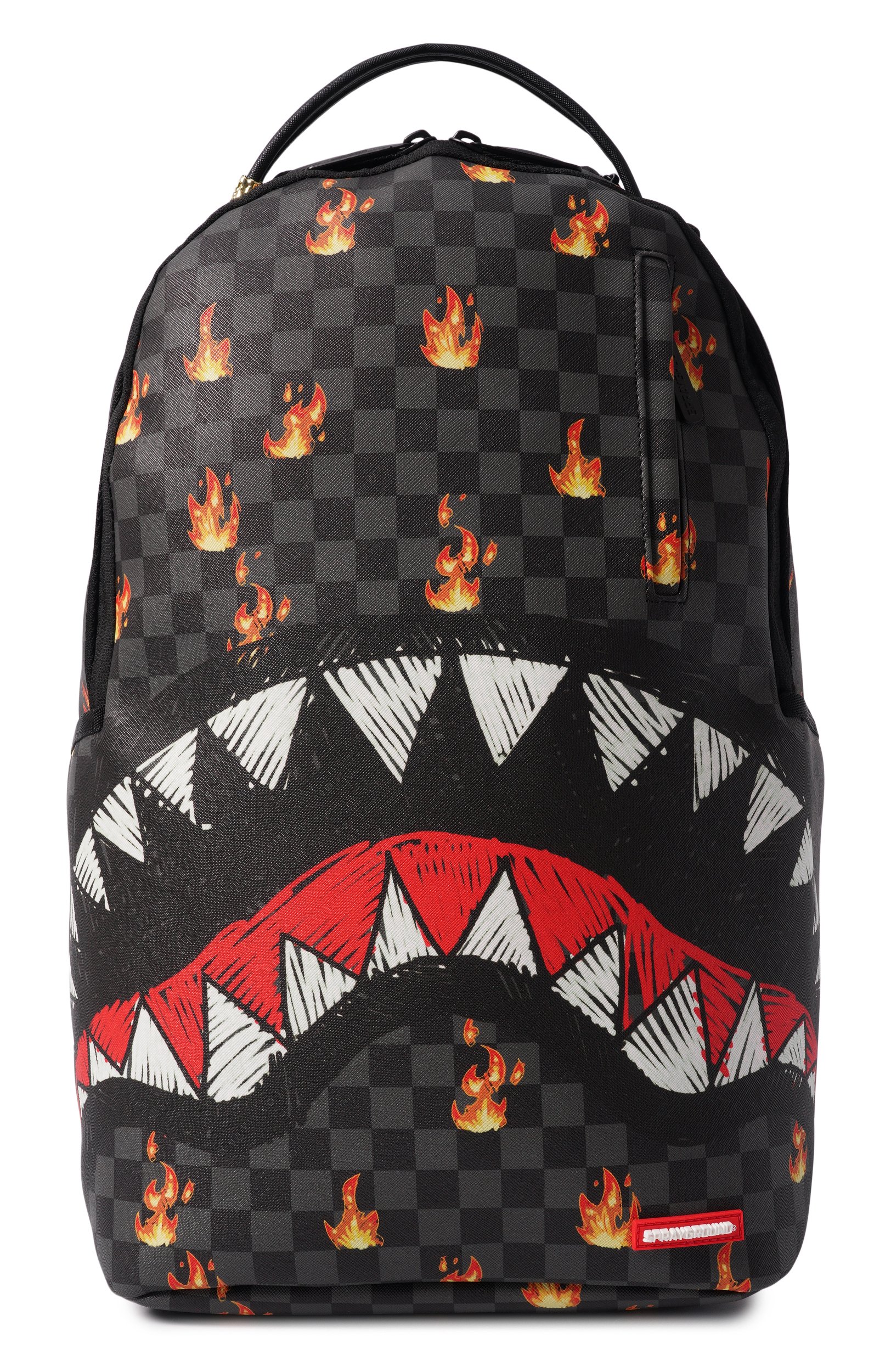Рюкзак SPRAYGROUND, арт. 910B8730NSZ/SCRIBBLE FIRE CHECK BACKPACK, фото 1
