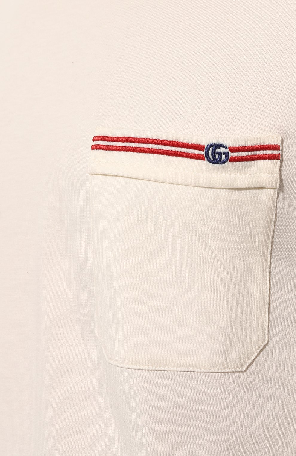 Хлопковая футболка GUCCI, арт. 673710 XJDVI, фото 5