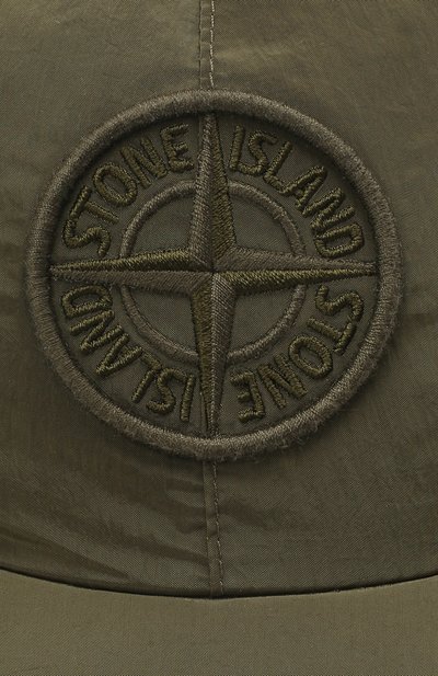 Бейсболка STONE ISLAND хаки цвета по цене 14200 руб., арт. 741599576, фото 3 Бейсболка STONE ISLAND, арт. 741599576, фото 3