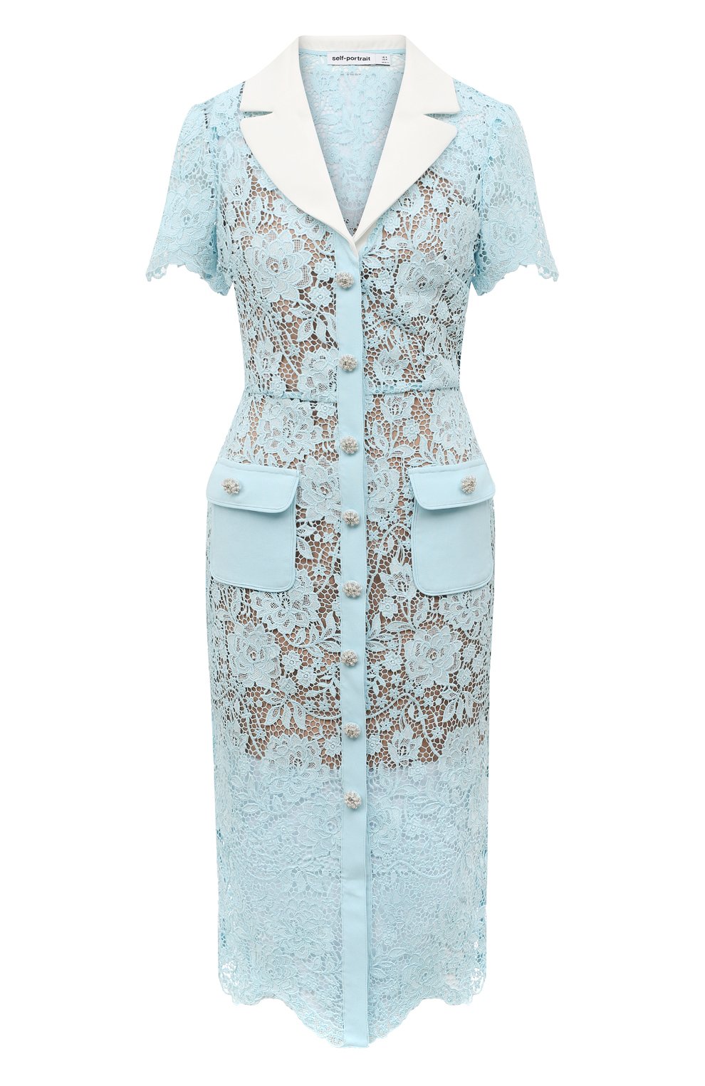 Платье SELF-PORTRAIT, арт. PF23-075M-BL, фото 1