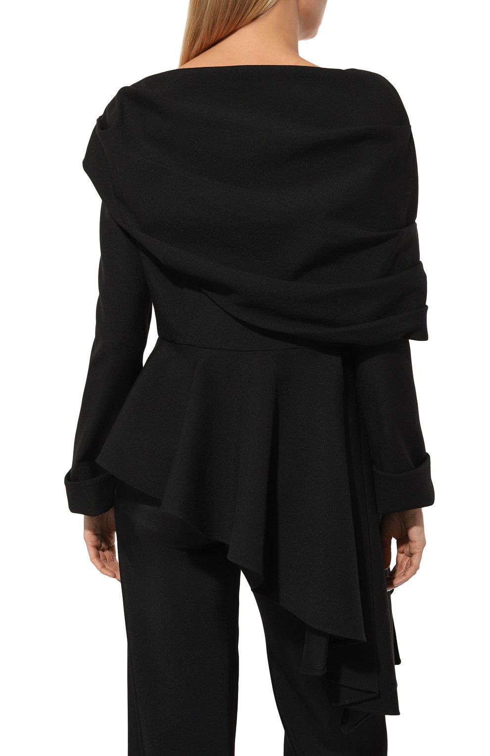 Шерстяной жакет GUCCI черного цвета по цене 429120 руб., арт. 582491 ZJW19, фото 4 Шерстяной жакет GUCCI, арт. 582491 ZJW19, фото 4