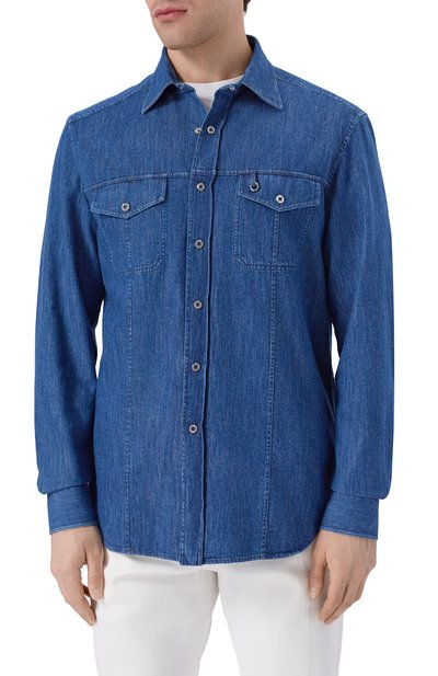 Джинсовая рубашка STEFANO RICCI, арт. MC007565/EX3102, фото 3