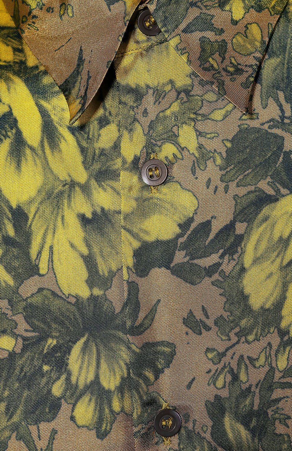 Рубашка из вискозы DRIES VAN NOTEN бежевого цвета по цене 46550 руб., арт. 201-20734-9078, фото 5 Рубашка из вискозы DRIES VAN NOTEN, арт. 201-20734-9078, фото 5