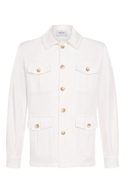 Мужская хлопковая куртка-рубашка GRAN SASSO, арт. 78189/50302