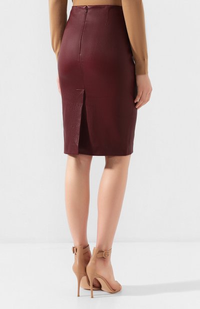 Кожаная юбка THEORY, арт. I0100304, фото 4