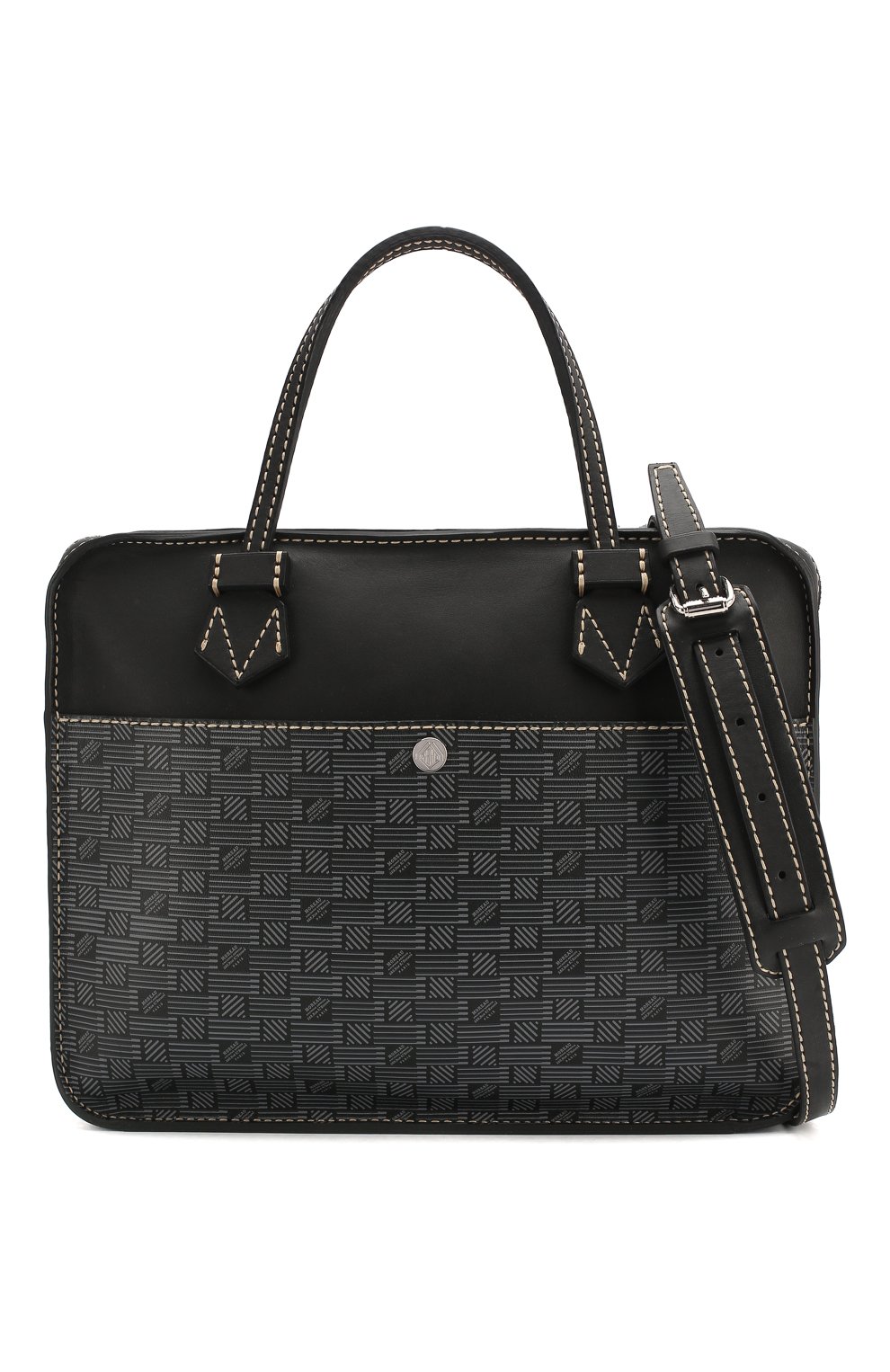 Кожаная сумка для ноутбука MOREAU, арт. SCAPMMIBVBBNSTB, фото 6