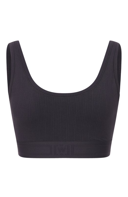 Хлопковый бра-топ Wolford 4W1296 Чёрный 4W1296