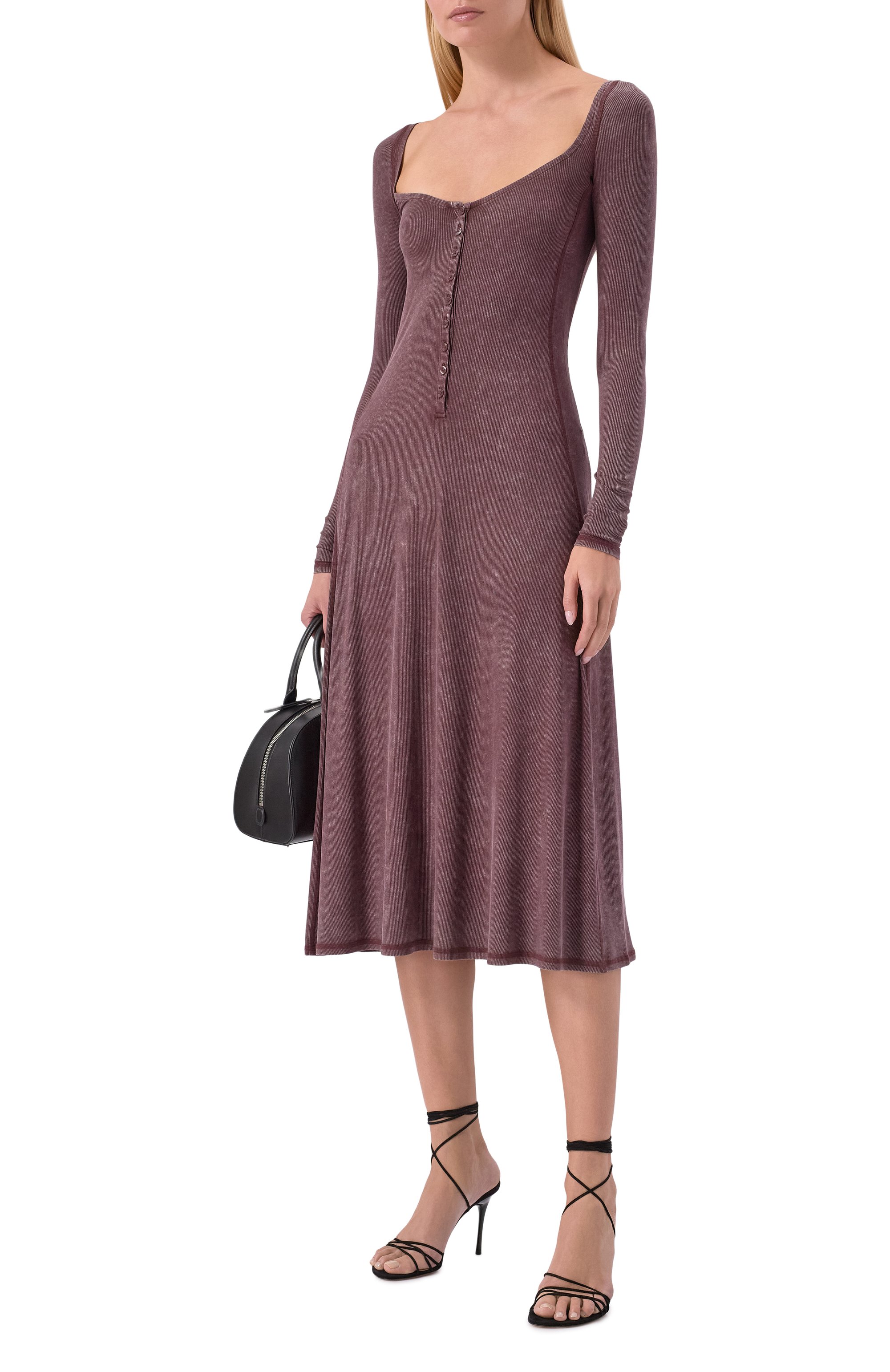 Платье из вискозы DIESEL, арт. A20963/0DCCQ, фото 2