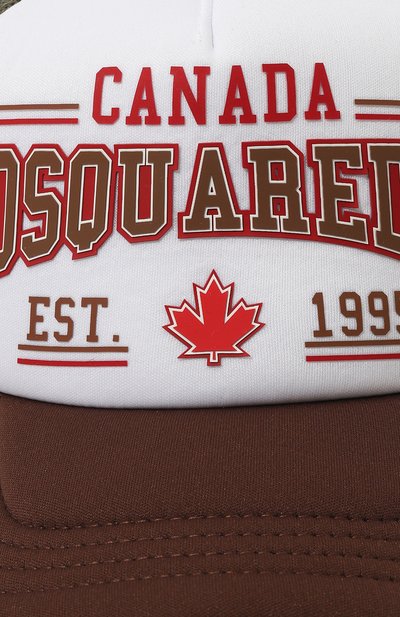 Бейсболка DSQUARED2 разноцветного цвета по цене 31800 руб., арт. BCM0762, фото 4 Бейсболка DSQUARED2, арт. BCM0762, фото 4