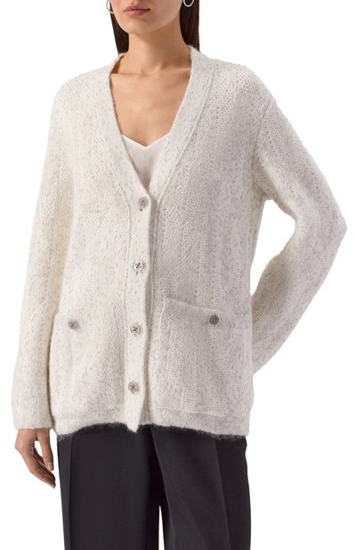 Кардиган из шерсти и хлопка AND THE BRAND, арт. W26-CG040-0702-100, фото 3