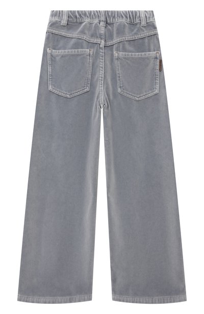 Велюровые брюки BRUNELLO CUCINELLI, арт. BB105P630B, фото 2