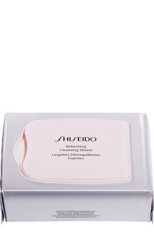 фото Освежающие очищающие салфетки shiseido