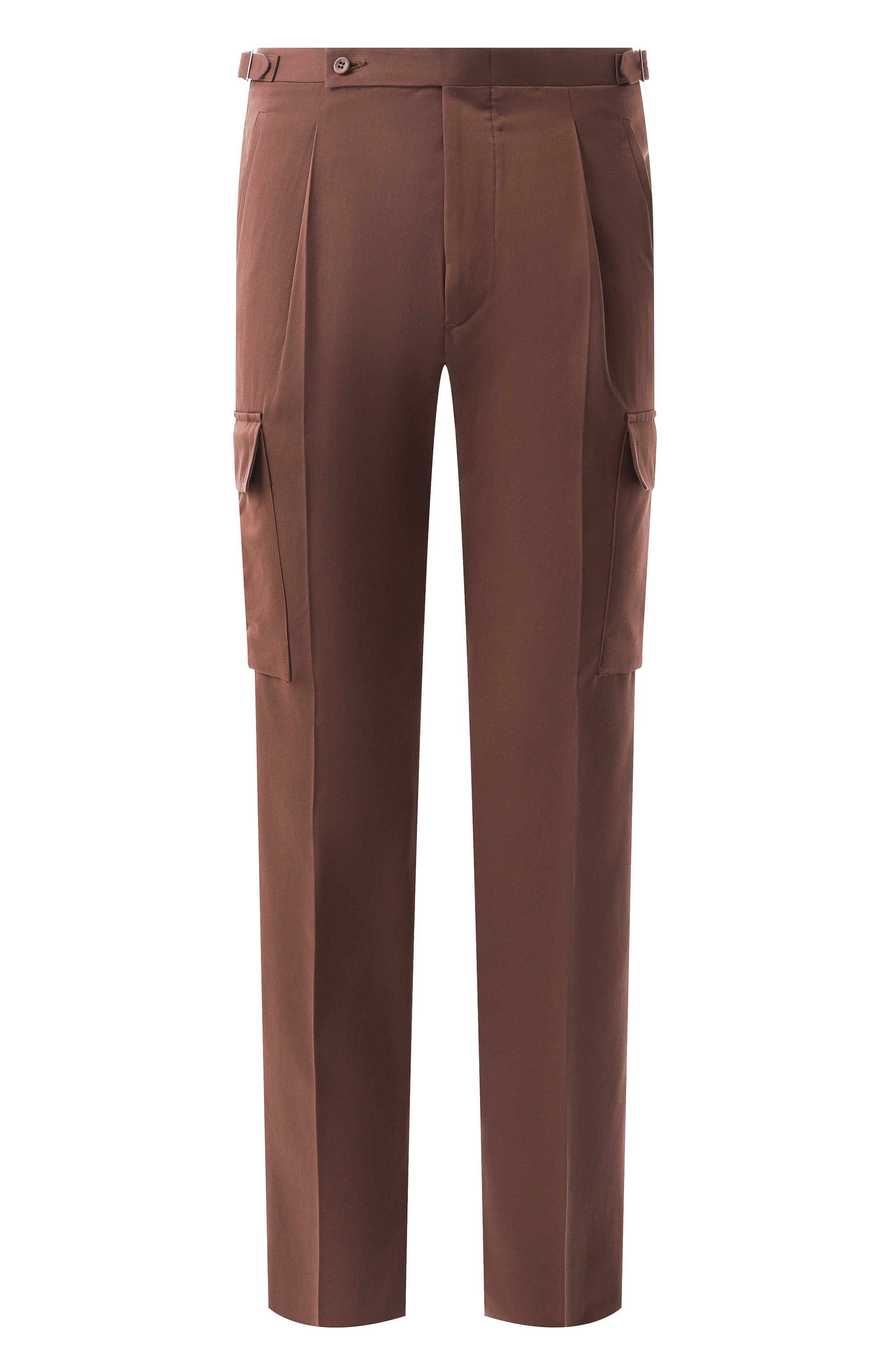 Брюки-карго из хлопка и кашемира KITON, арт. UPN05K0647E07, фото 1