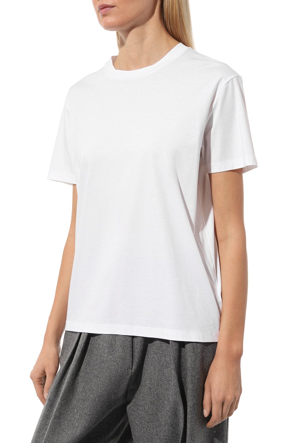 Хлопковая футболка JIL SANDER, арт. J01GC0002/J45051, фото 3