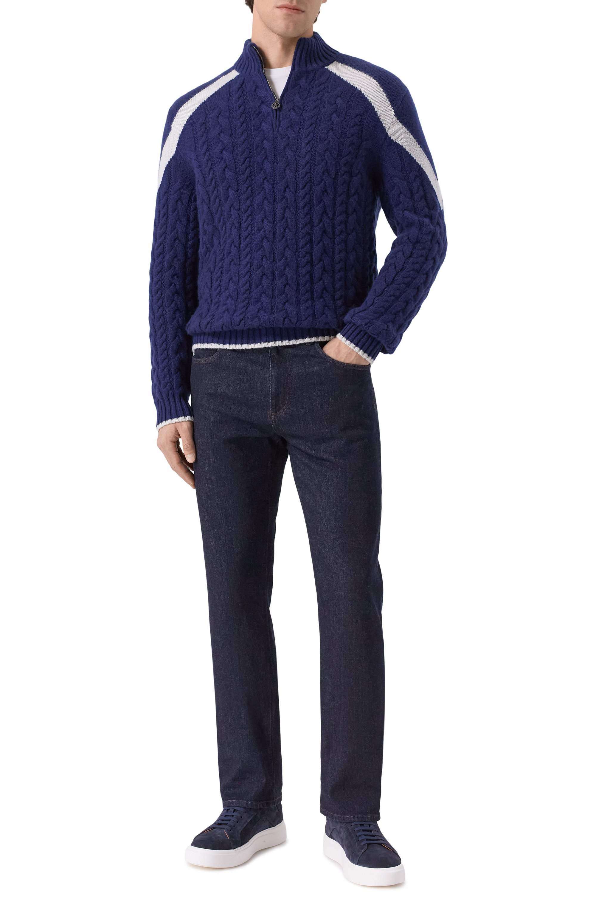 Кашемировый свитер STEFANO RICCI, арт. K404005L01/F25465, фото 2