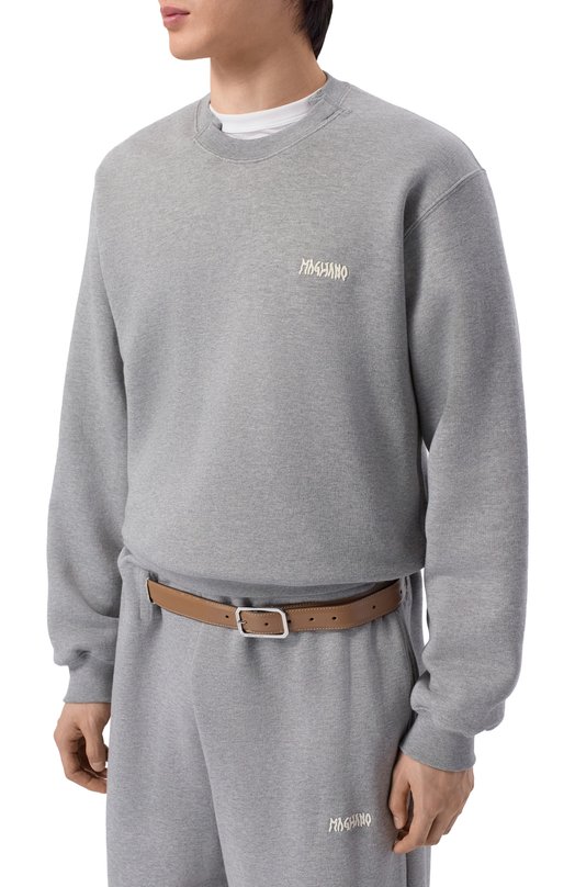 Хлопковый свитшот Magliano MGSS26ST02012 Серый  MGSS26ST02012 Фото 3