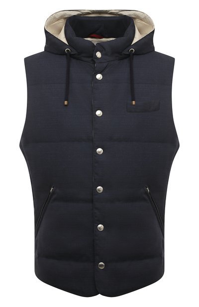 Мужской пуховый жилет BRUNELLO CUCINELLI, арт. MB4071716