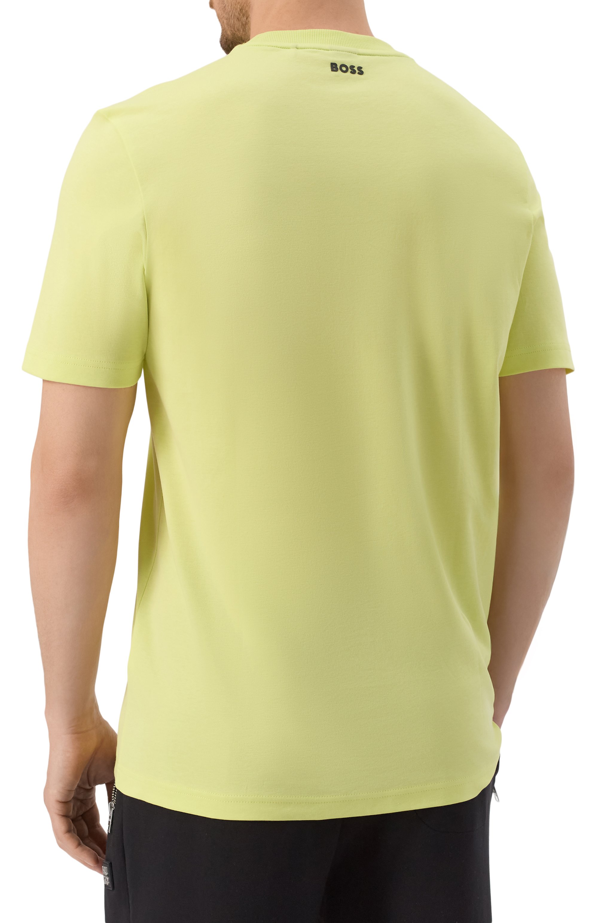 Хлопковая футболка BOSS GREEN, арт. 50543905, фото 4