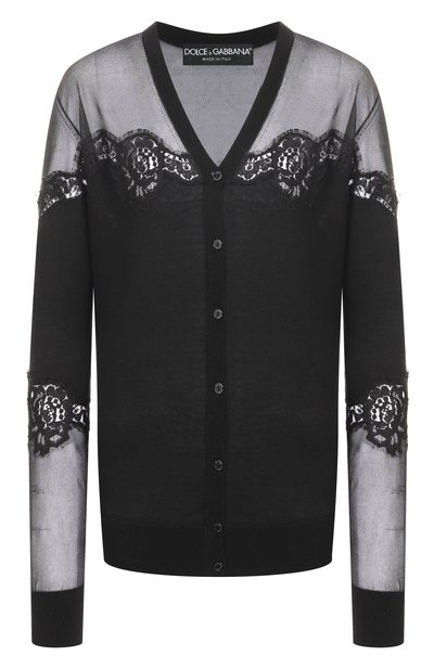 Кардиган из кашемира и шелка DOLCE & GABBANA, арт. FXF99T/JCMY0, фото 1