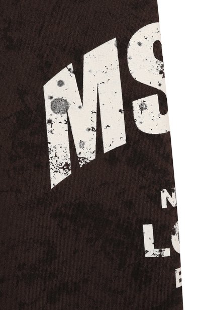 Хлопковые джоггеры MSGM KIDS, арт. F6MSJBFP322, фото 3