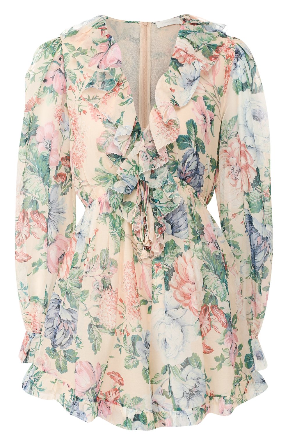 Комбинезон из смеси хлопка и шелка ZIMMERMANN, арт. 6578YVER, фото 1