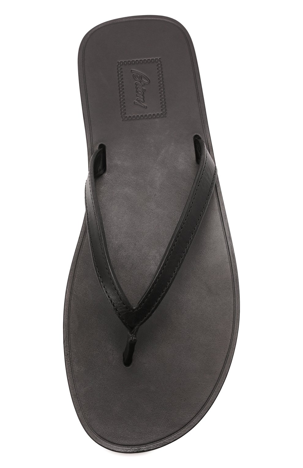 Кожаные шлепанцы BRIONI, арт. QYQA0L/P9720, фото 4