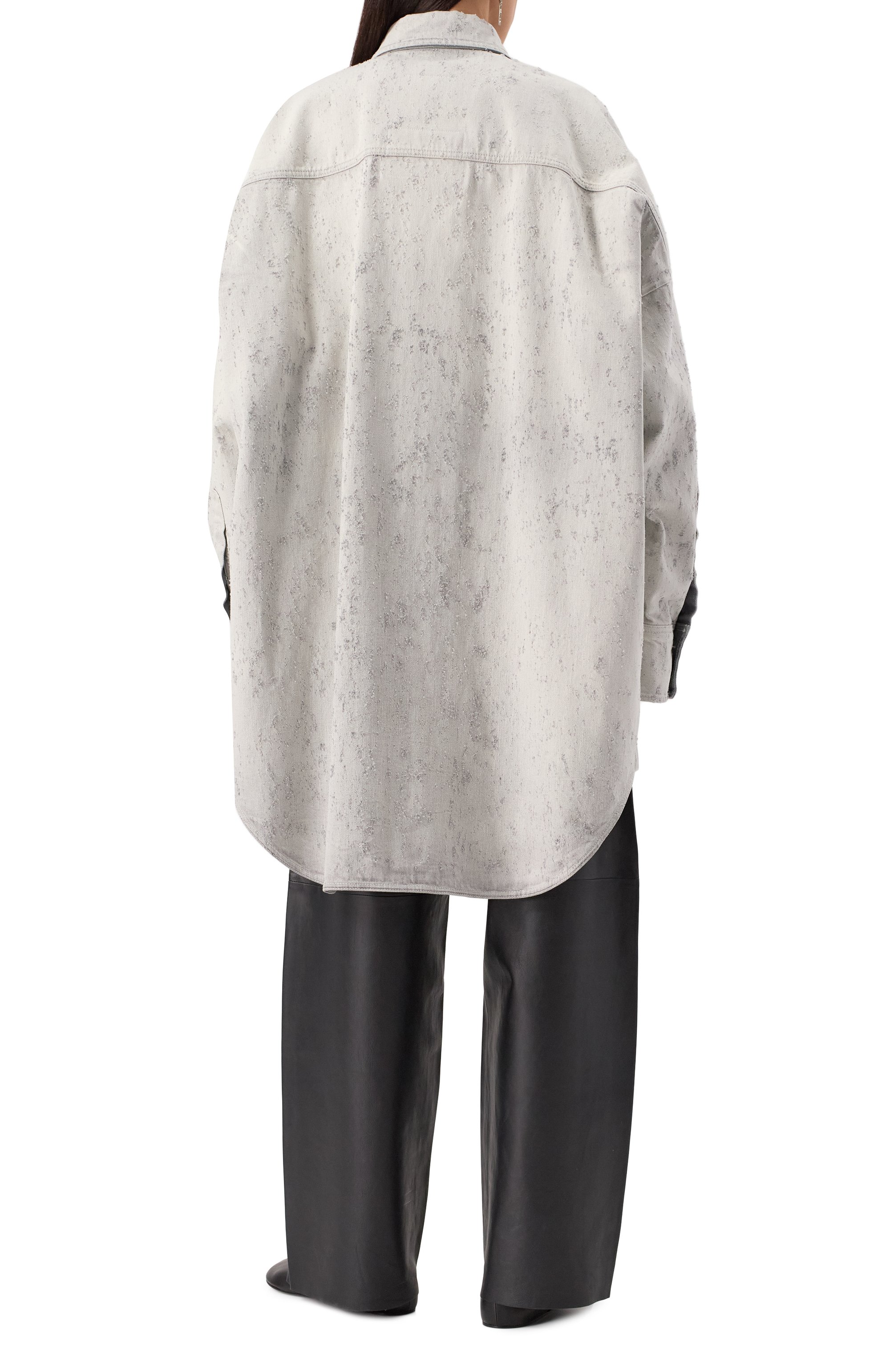 Джинсовая рубашка MM6, арт. S62DL0084/S30863, фото 4