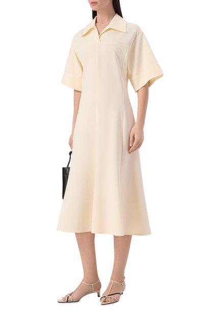 Женское платье из вискозы JIL SANDER, арт. J02CT0565/J20340