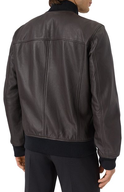 Кожаный бомбер WINDSOR, арт. T0RIN0-L/1300140, фото 4