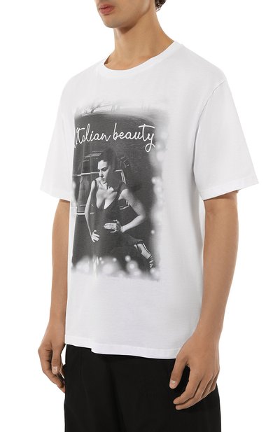 Хлопковая футболка BISIBIGLIO, арт. BELLUCCI ITALIAN, фото 3