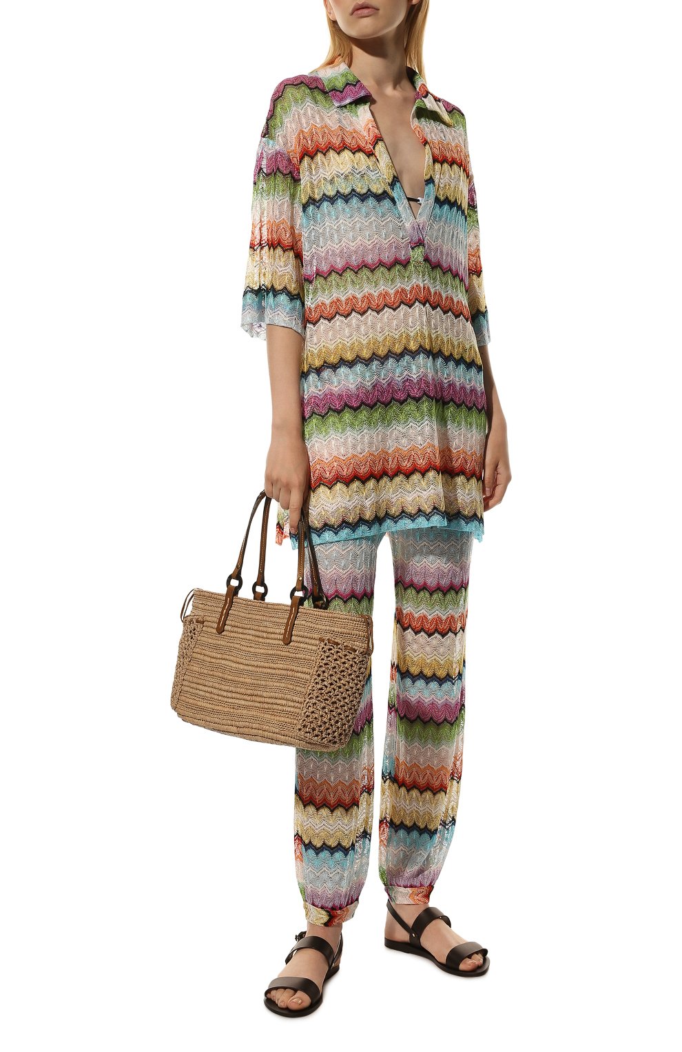 Джоггеры из вискозы MISSONI, арт. MS22SI00-BR00GX/SM80J, фото 2
