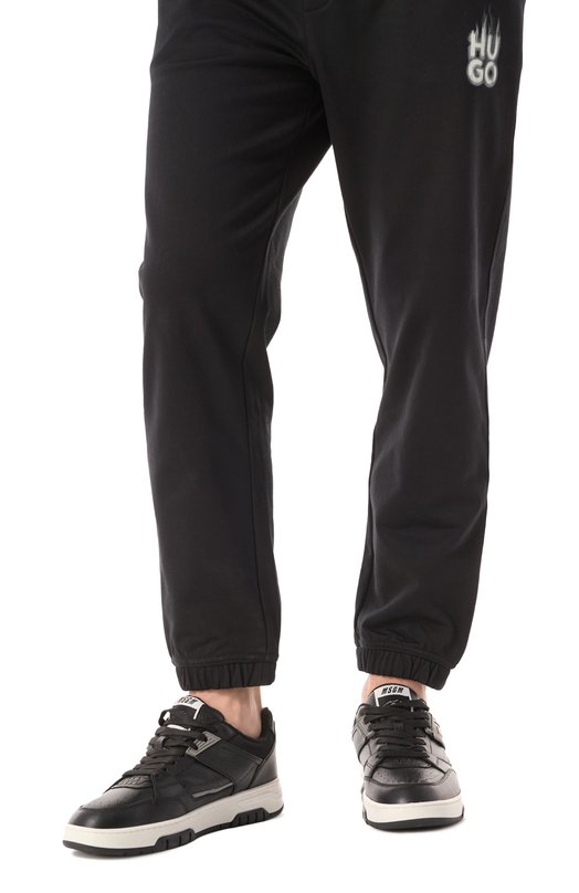 Кожаные кеды RCK MSGM 3840MS604/886 Чёрный  3840MS604/886 Фото 3