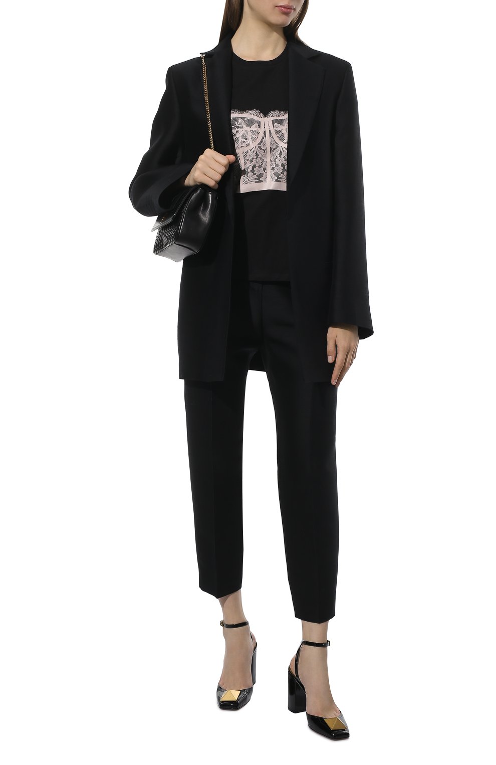 Хлопковая футболка ALEXANDER MCQUEEN, арт. 691159/QZAFC, фото 2