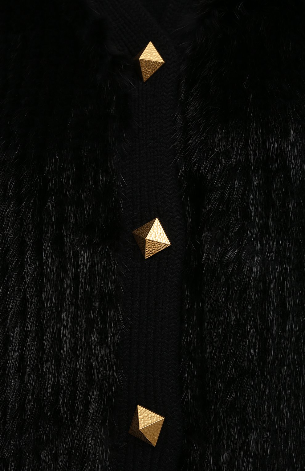 Кардиган из меха норки VALENTINO, арт. VF3FBM80TDK, фото 5