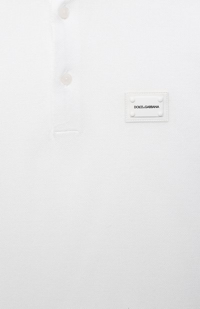 Хлопковое поло DOLCE & GABBANA, арт. L4JT8V/G7A5U/2-6, фото 3