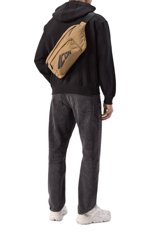 Поясная сумка Icon New Generation Dsquared2 CBM0068/16808212 Бежевый  CBM0068/16808212 Фото 7