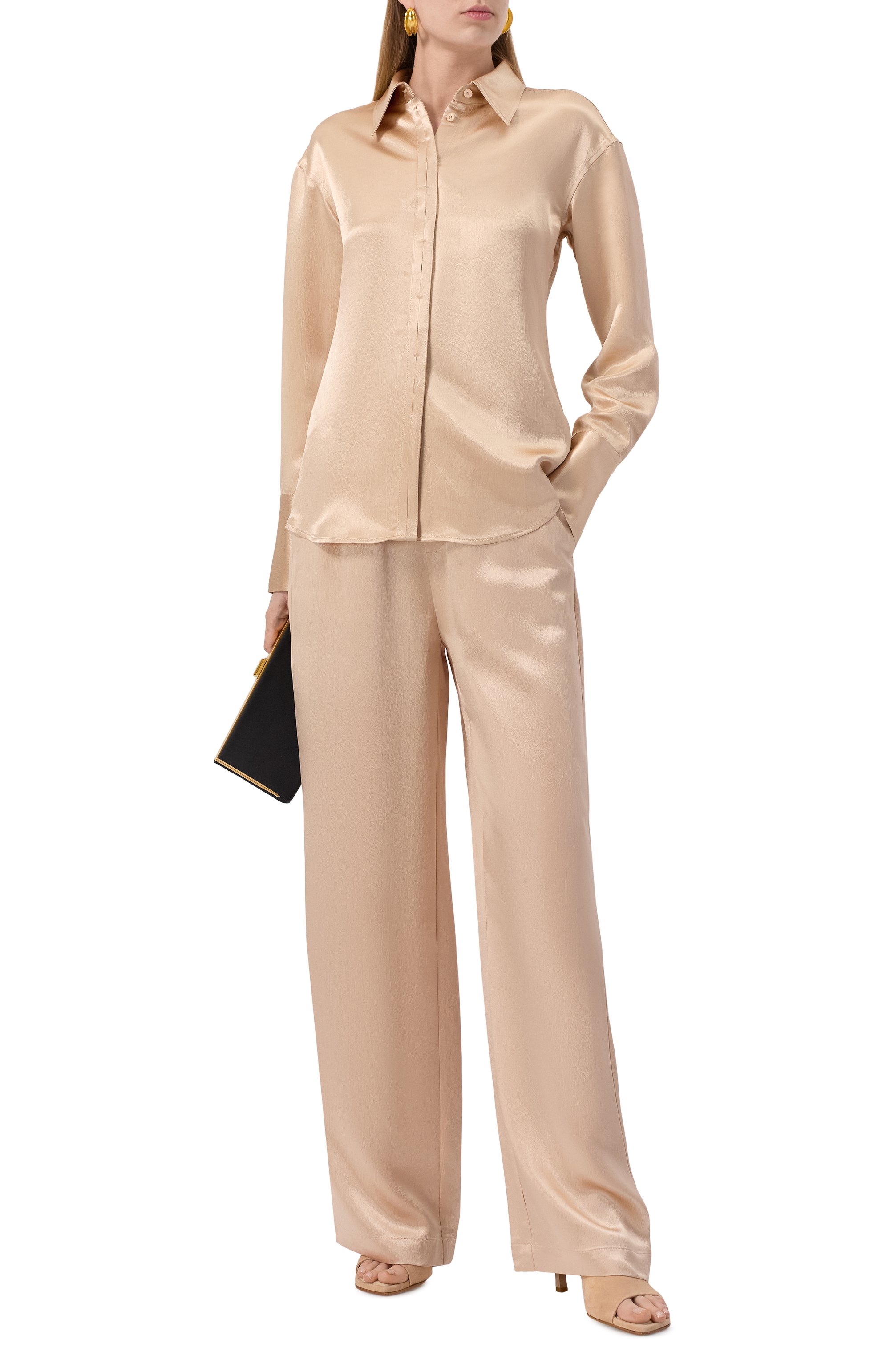 Атласные брюки CLOSED, арт. C22338-26A-22, фото 2