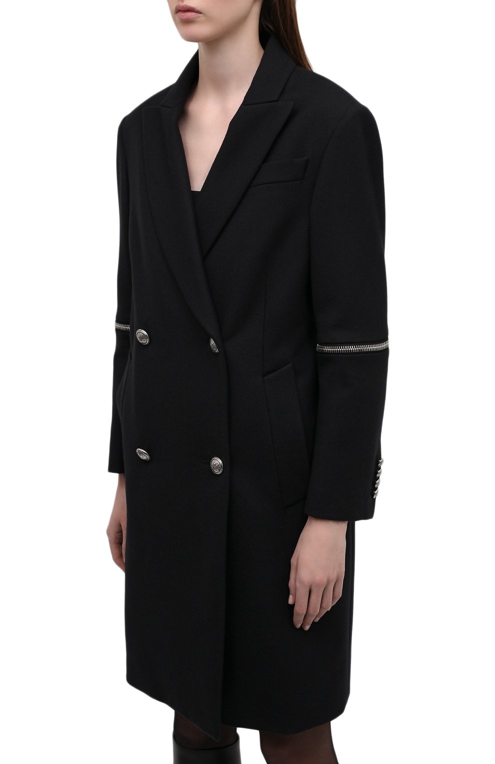 Шерстяное пальто ALEXANDER MCQUEEN, арт. 687328/QJACP, фото 3