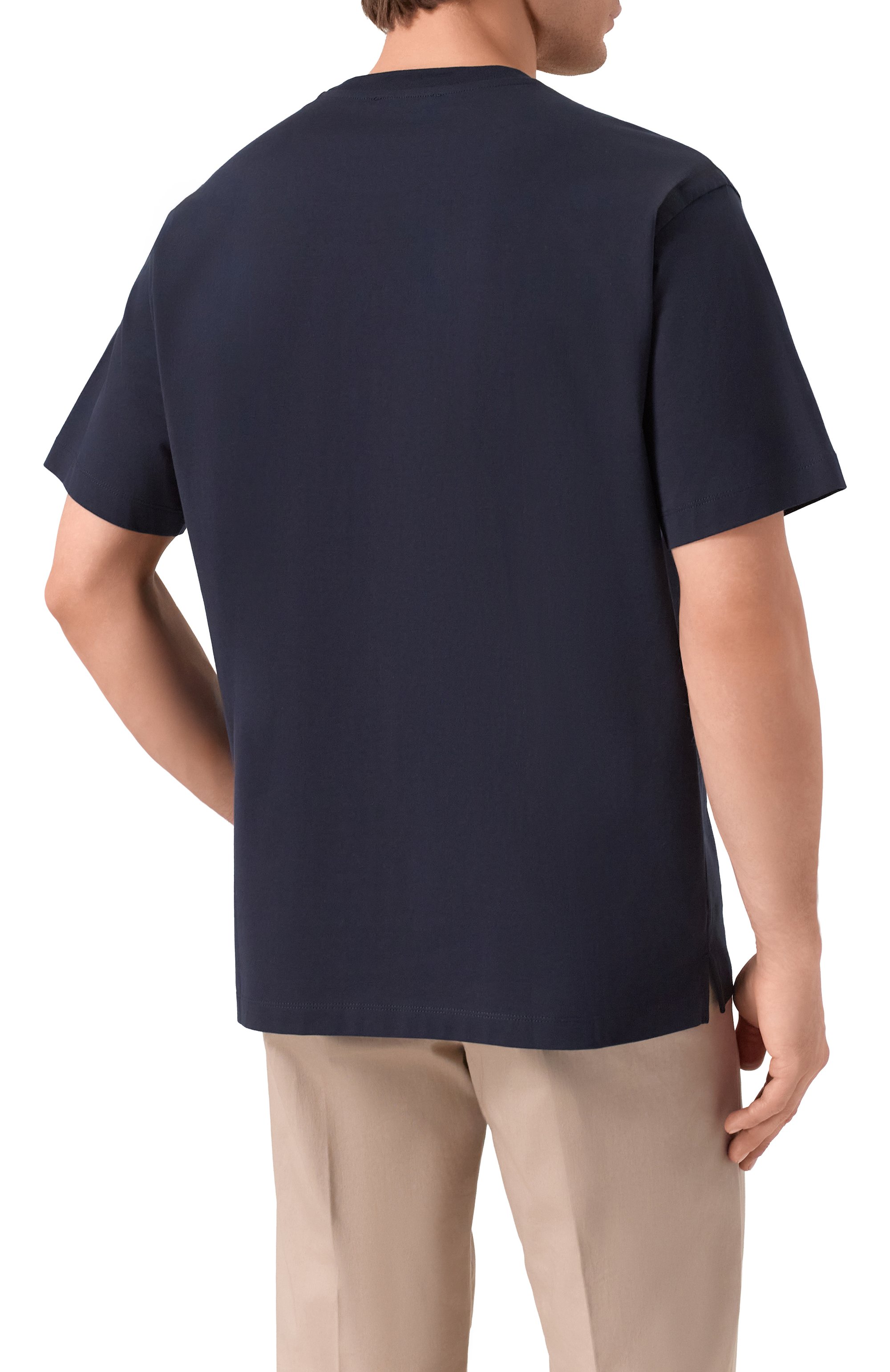 Хлопковая футболка CORNELIANI, арт. 27G575/2725005, фото 4