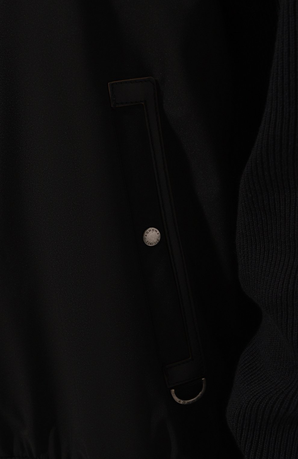 Комбинированная толстовка AGNONA, арт. TH07U4E, фото 5