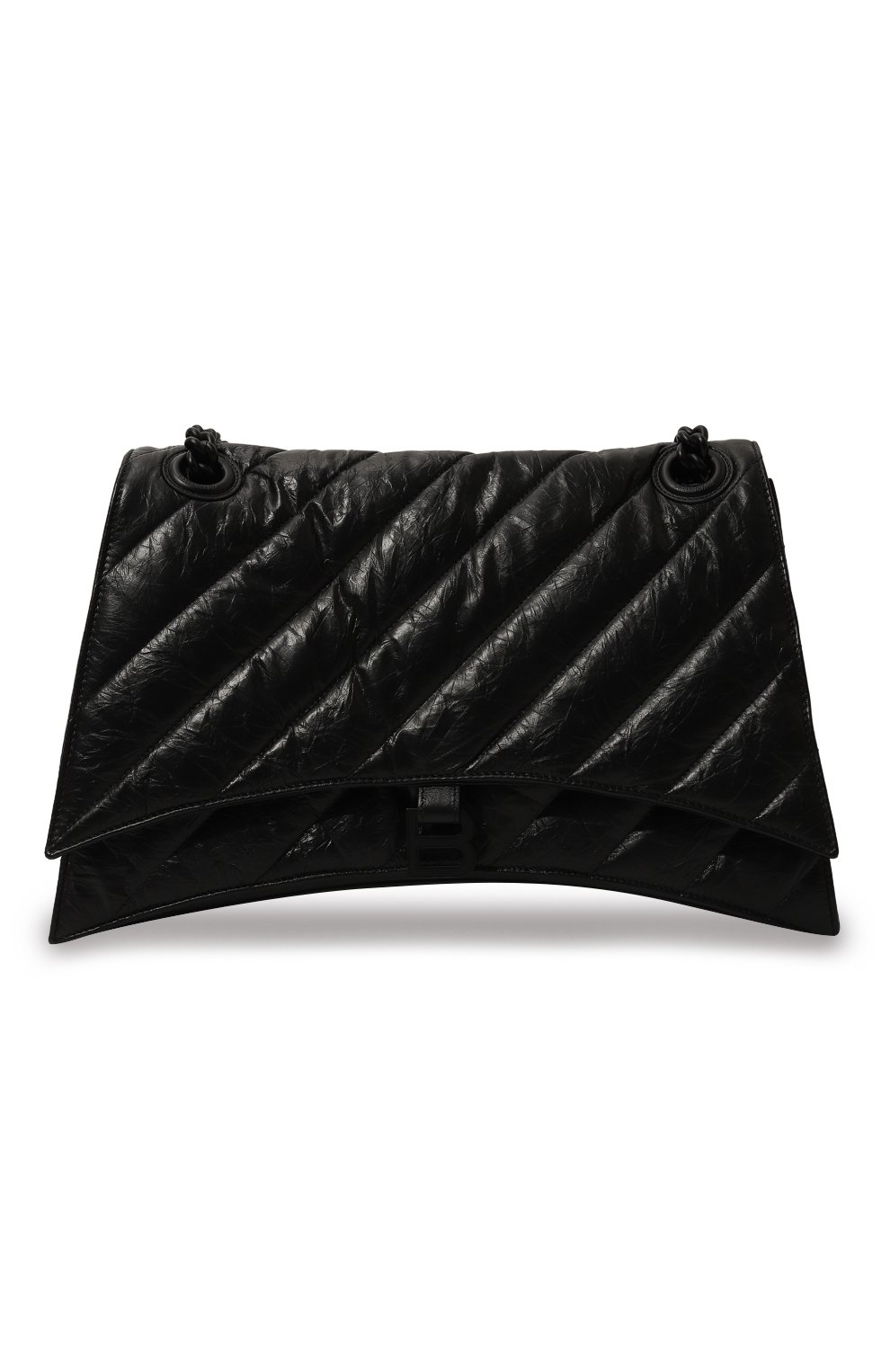 Сумка crush large BALENCIAGA черного цвета по цене 428500 руб., арт. 716332/210IY, фото 1 Сумка crush large BALENCIAGA, арт. 716332/210IY, фото 1