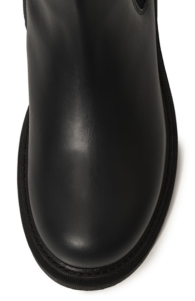 Кожаные челси MISSOURI темно-синего цвета по цене 22350 руб., арт. 85980 C/31-34, фото 4 Кожаные челси MISSOURI, арт. 85980 C/31-34, фото 4