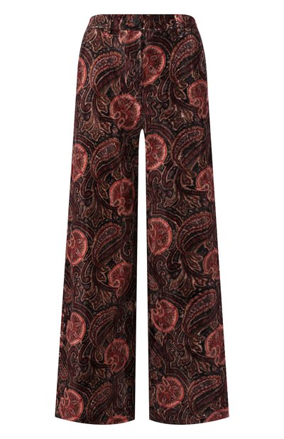 Женские брюки из смеси хлопка и вискозы ANN DEMEULEMEESTER, арт. 1902-1416-P-187-039