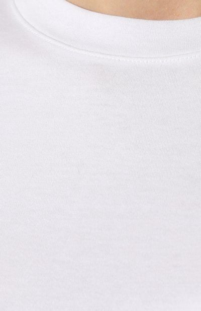 Хлопковая футболка ACNE STUDIOS, арт. 15E166, фото 5