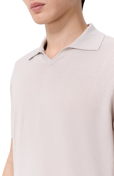 Хлопковое поло BRUNELLO CUCINELLI, арт. M29800145, фото 5