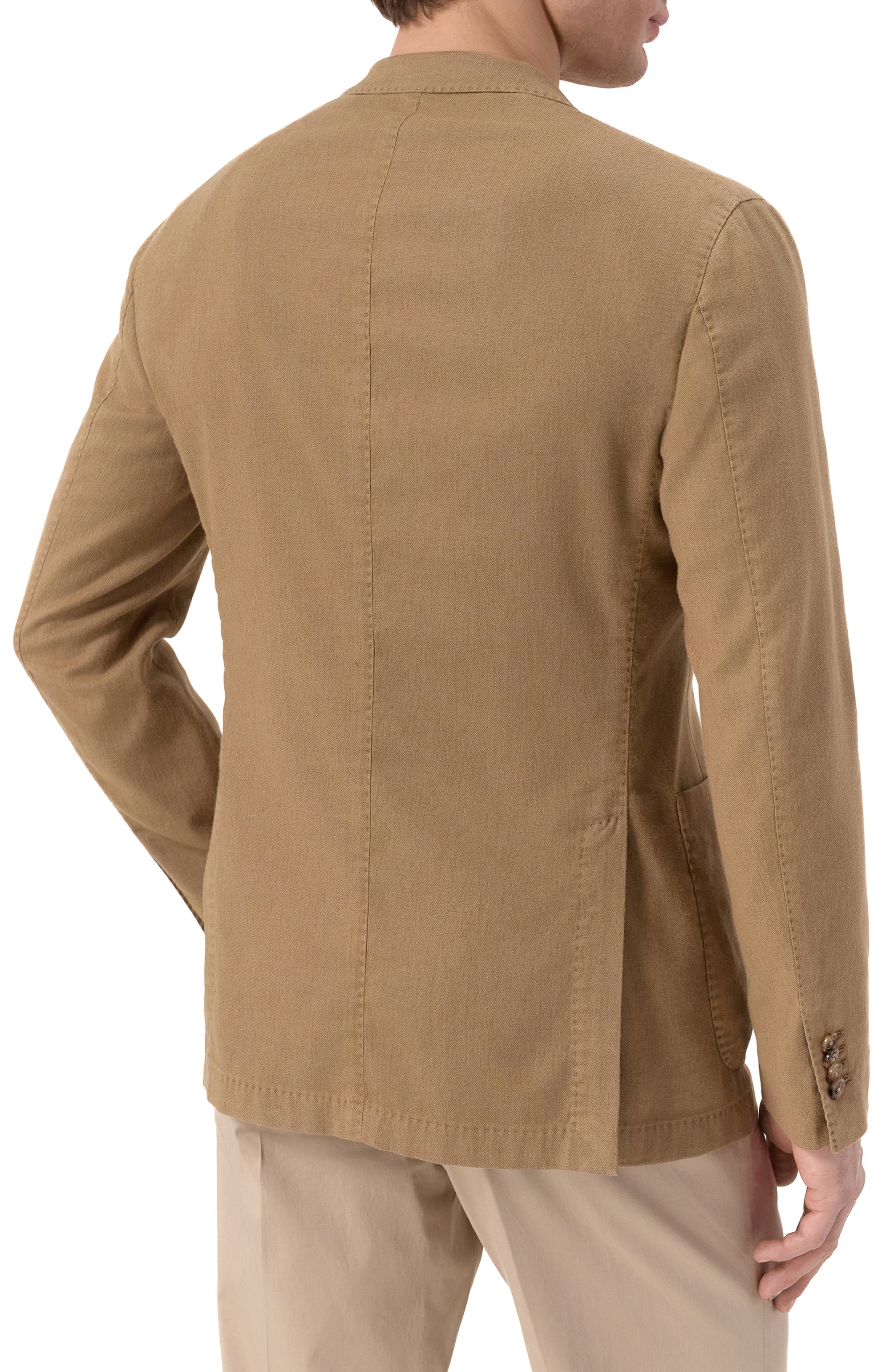 Пиджак из хлопка и льна BOGLIOLI, арт. N1302Q/SB4407, фото 6