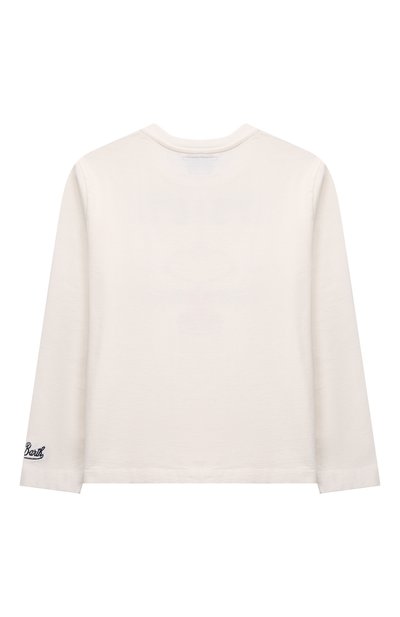 Хлопковый лонгслив MC2 SAINT BARTH белого цвета по цене 9765 руб., арт. STBK B0YLE/B0Y0001/00763C, фото 2 Хлопковый лонгслив MC2 SAINT BARTH, арт. STBK B0YLE/B0Y0001/00763C, фото 2