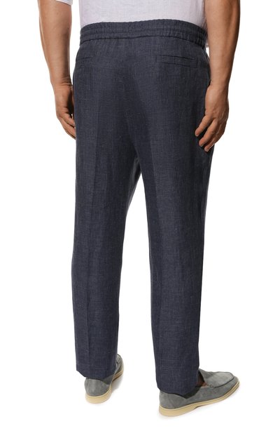 Льняные брюки BRUNELLO CUCINELLI, арт. MH238E174W, фото 4