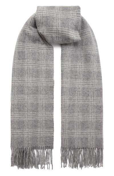 Шарф из шелка и шерсти BRUNELLO CUCINELLI, арт. MSCDAGW31, фото 1